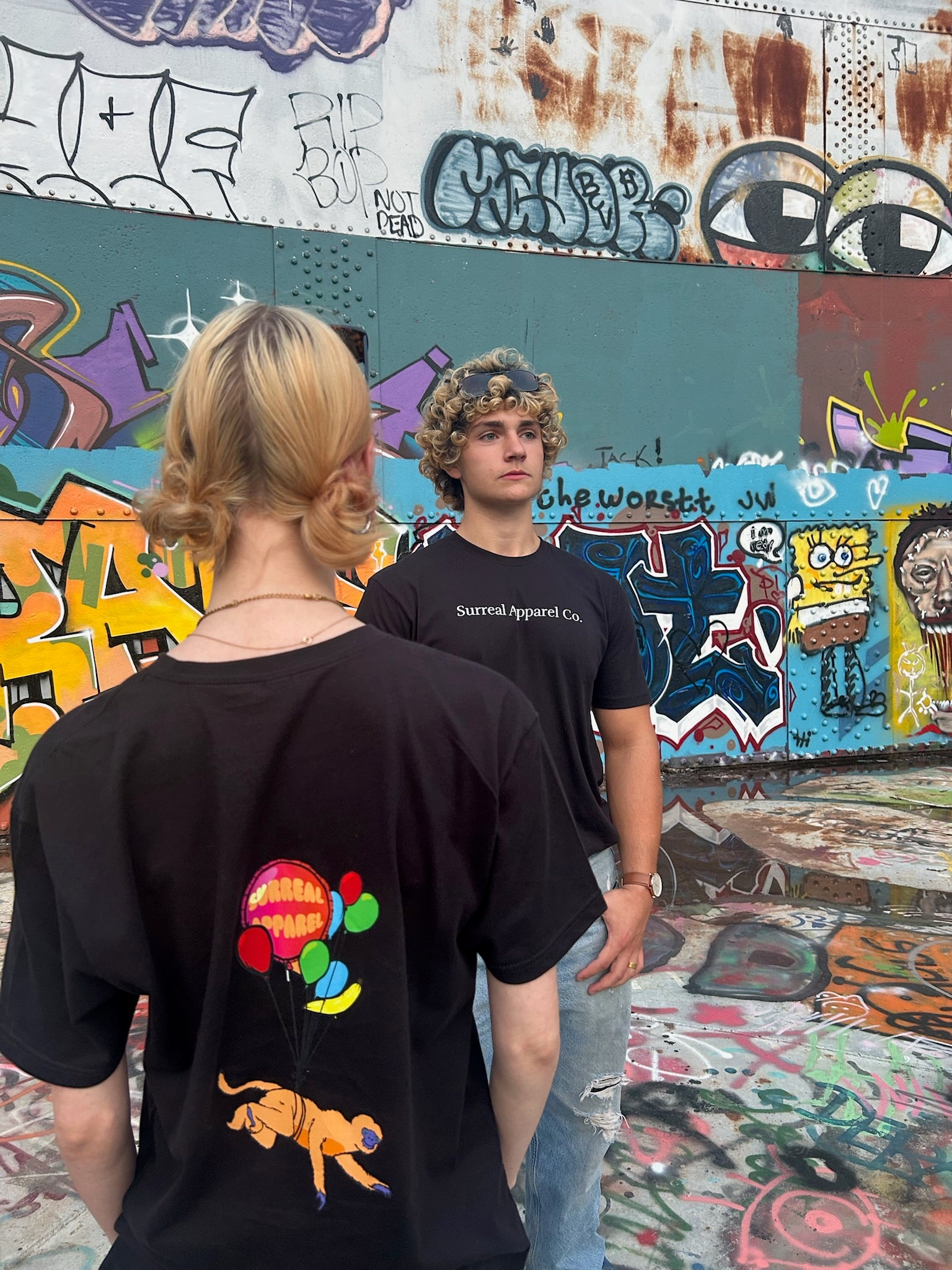 Short Sleeve Balloon Monkey Tee