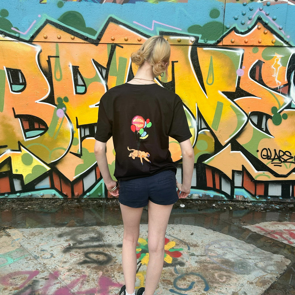 Short Sleeve Balloon Monkey Tee
