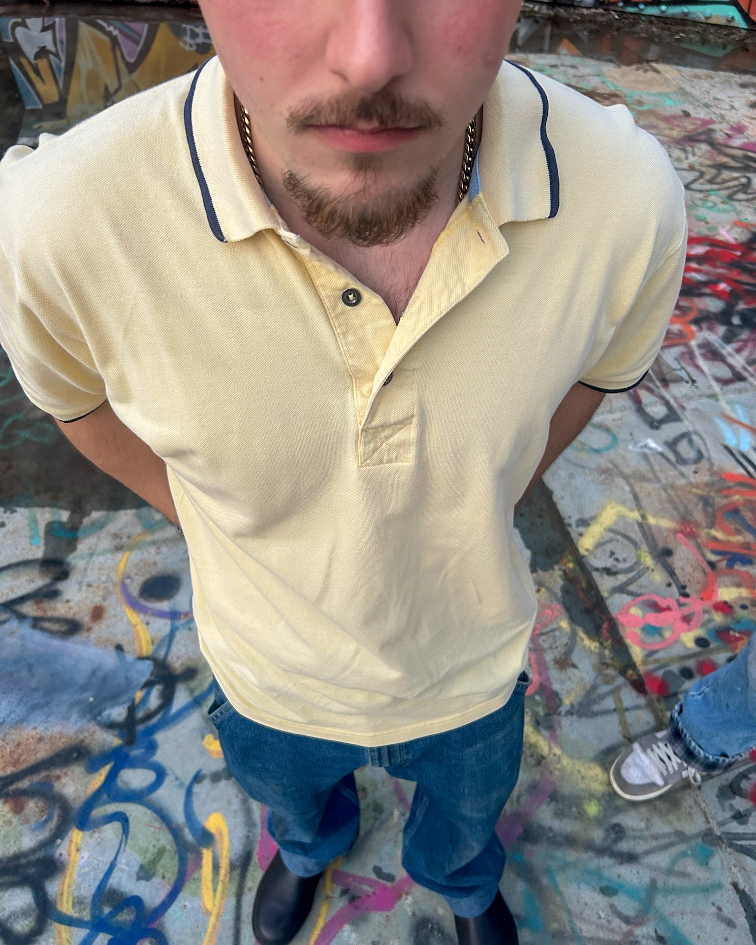 Limited Edition Balloon Monkey Yellow Polo